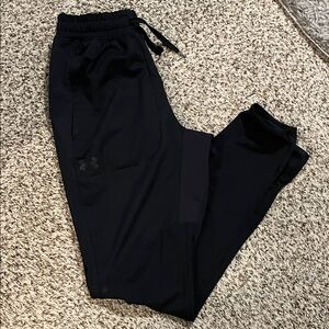 Under Armour Midnight Black Track Pants